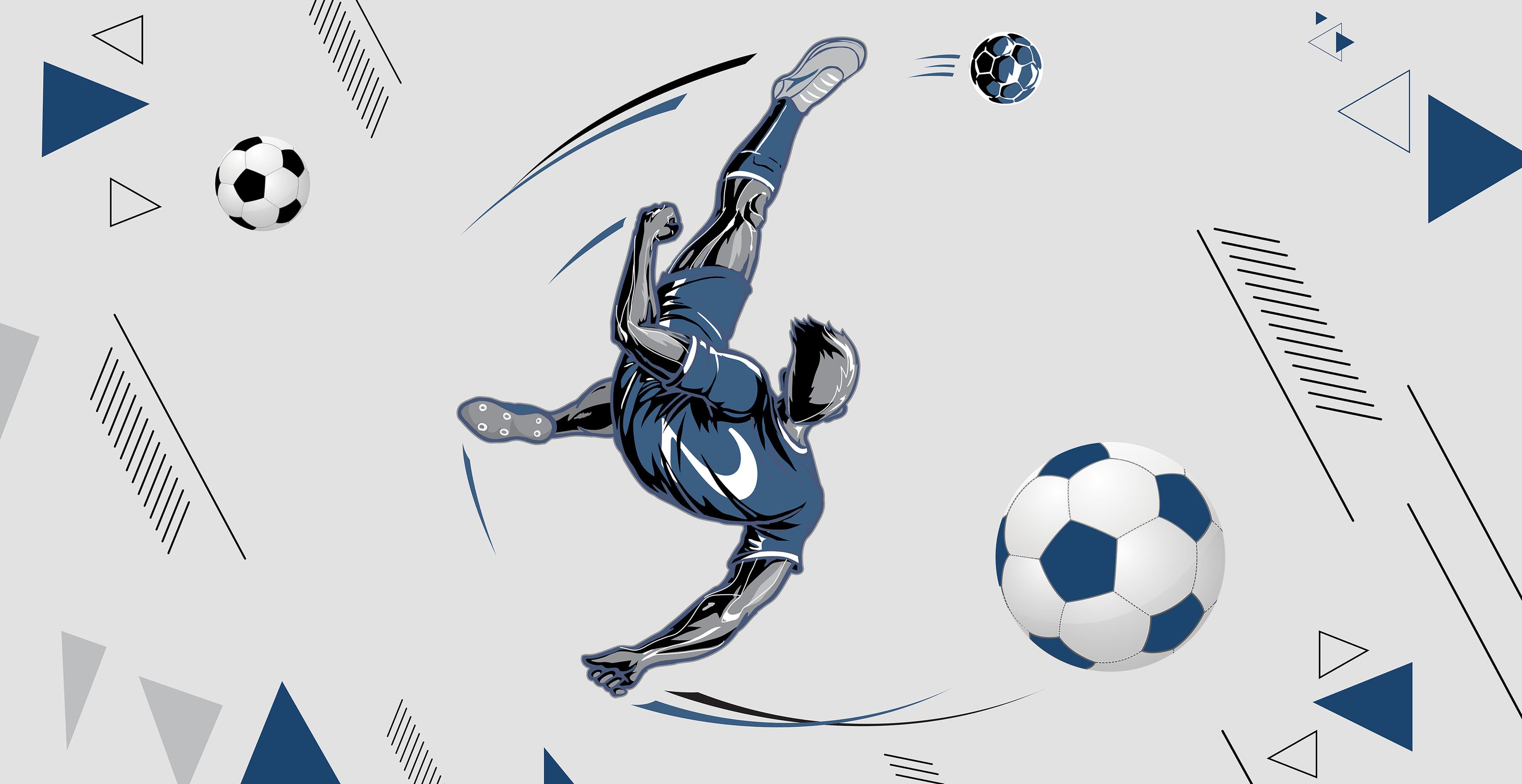 Fototapet Fotbal - 1